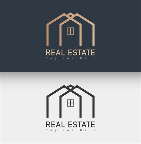 Premium Vector Minimal Real Estate Logo Template