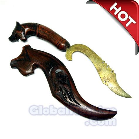 Jual SENJATA KUJANG P 25 SENJATA TRADISIONAL SUNDA KUNO KOLEKSI