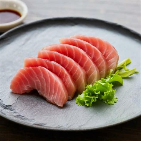 Premium Photo Exquisite Bluefin Tuna Sashimi Platter Recipe With Wasabi