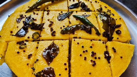 Khaman Dhokla Recipe Instant Dhokla Recipe 15 मिनट में बनाये टेस्टी खमन ढोकला Youtube