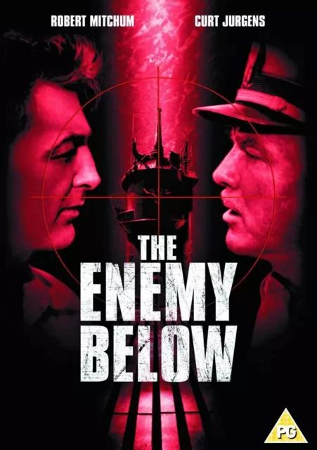 DUELL IM ATLANTIK Robert Mitchum Curt Jürgens The Enemy Below DVD Dt