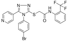 2 4 4 BROMOPHENYL 5 4 PYRIDINYL 4H 1 2 4 TRIAZOL 3 YL SULFANYL N