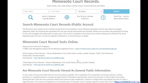 Pamncourts Navigating Minnesotas Public Access Court System Like A Pro