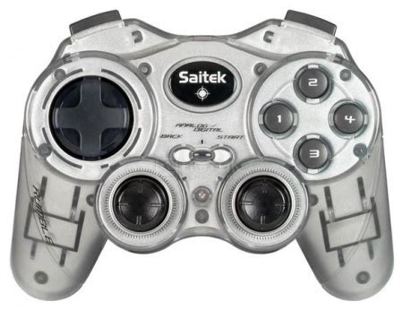 Нотик: Геймпад Saitek P580 Color Rumble Pad PP23zb Серебристый, SAITEK ...