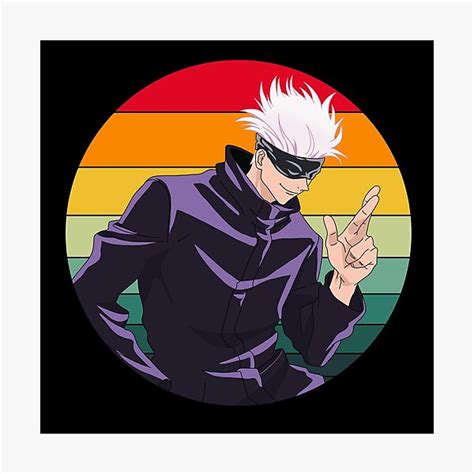 Lámina fotográfica Jujutsu Kaisen Satoru Gojo de Animania AnimeS