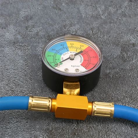 Other Parts And Accessories R134a Car Ac Refrigerant Charge Hose Kit Recharge Hose With Gauge