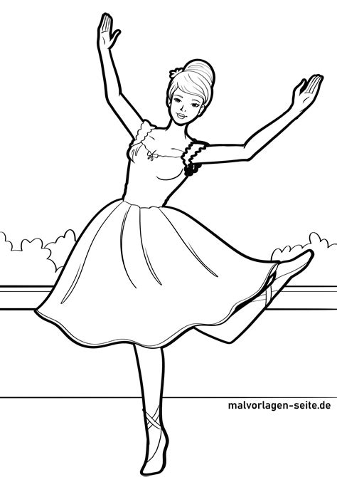 Coloring Pages For Ballet Shoes