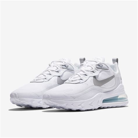 Nike Air Max 270 React Whitelt Smoke Grey Mens Shoes Prodirect Running