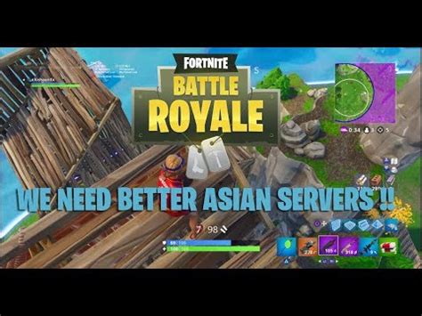 Why Fortnite Asian Servers Suck Youtube