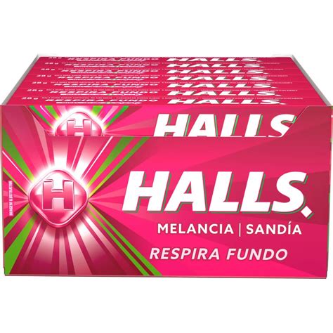 Bala Drops Halls Caixa 21 Unidades Sabores Shopee Brasil