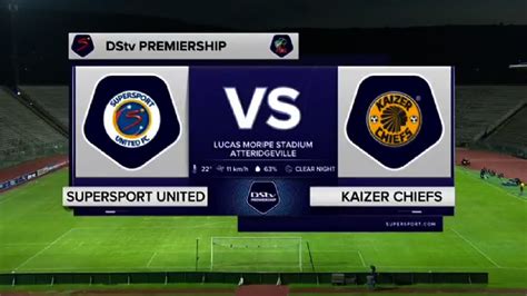 Dstv Premiership Supersport United V Kaizer Chiefs Highlights Youtube