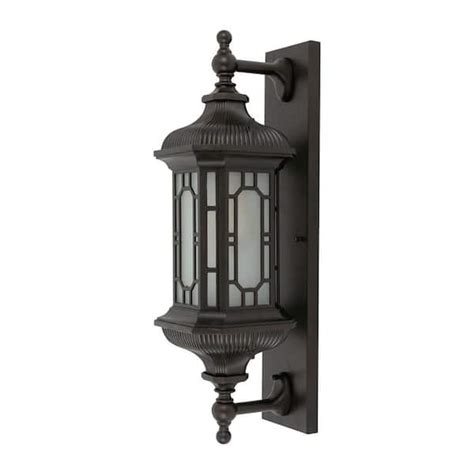 OUKANING 23 62 In 1 Light Black Modern Outdoor Wall Light Waterproof