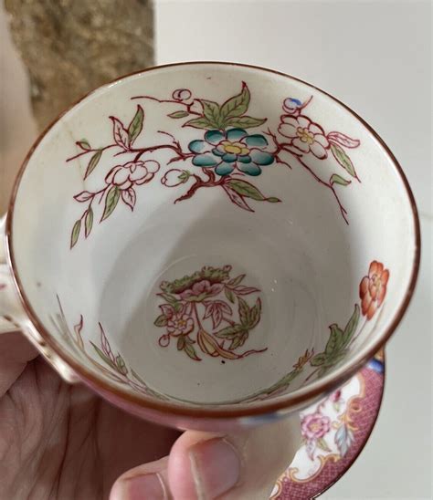 Superbe Tasse Sous Tasse Caf Porcelaine De Sarreguemines D Cor