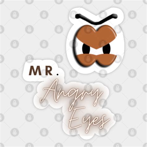 Mr. Potato Head's Angry Eyes - Mr Potato Head - Sticker | TeePublic