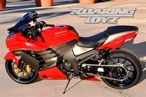 Kawasaki Zx14 Zx14r 240 Single Sided Swingarm Extended 2 Inches Roaring Toyz