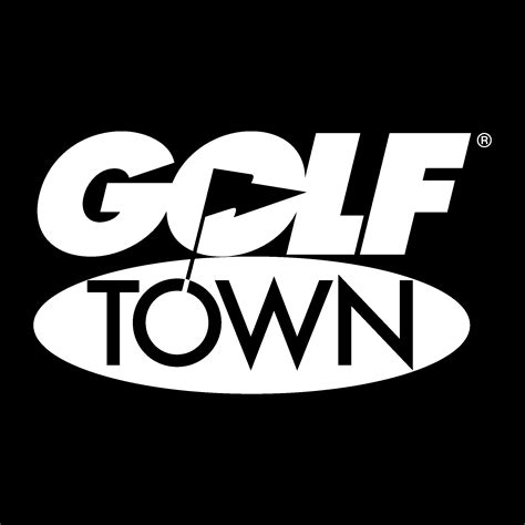 Golf Town white Logo Vector - (.Ai .PNG .SVG .EPS Free Download)