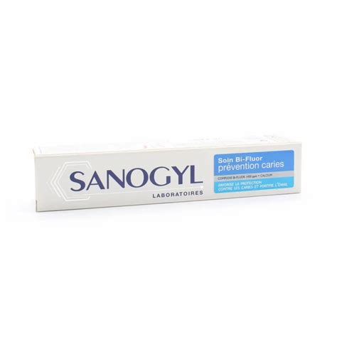 Sanogyl Dentifrice Soin Bi Fluor Pr Vention Caries Ml