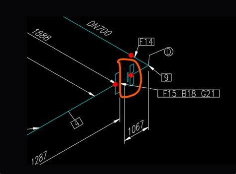 AutoCAD Plant 3D에서 플랜지 면으로부터 등각투영 치수 간격띄우기