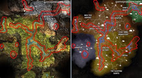 Far Cry Primal Full Map - Maping Resources