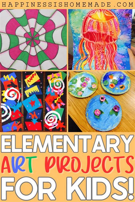 36 Elementary Art Lessons for Kids | Elementary art, Elementary art ...