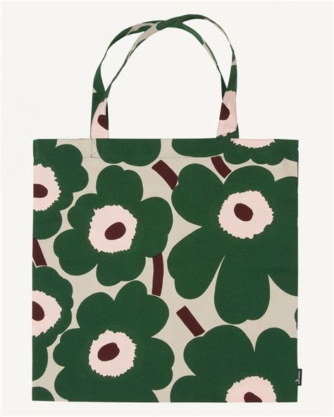 Pieni Unikko Cotton Tote Bag