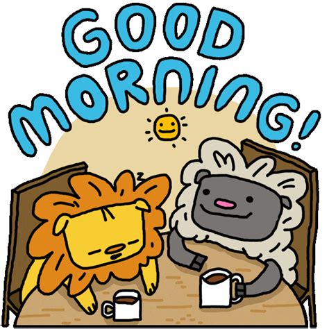 Tired Good Morning Sticker By Holler Studios