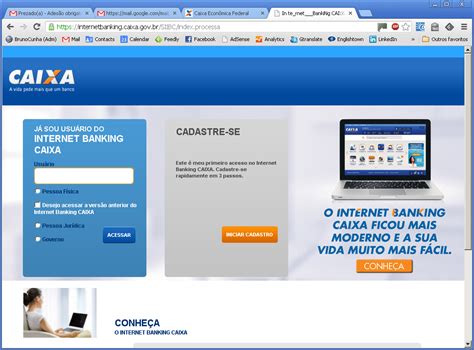 Como Cadastrar No Site Da Caixa Internet Banking Caixa