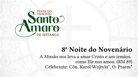 Festa Do Padroeiro Santo Amaro De Ipitanga Youtube