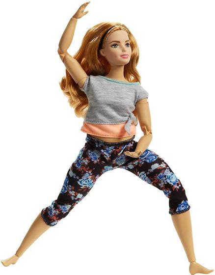 Boneca Barbie Made TO Move Ruiva Articulada Mattel Boneca Barbie