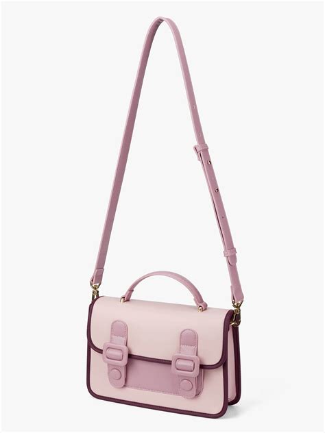 Zinnia small briefcase-Pink – ECOSUSI