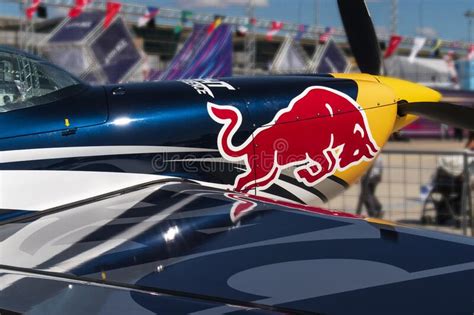 Istanbul Turkey September 2019 Redbull Airplane Red Bull Air Race