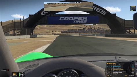 Iracing RUF WeatherTech Raceway Laguna Seca Finish 9 YouTube