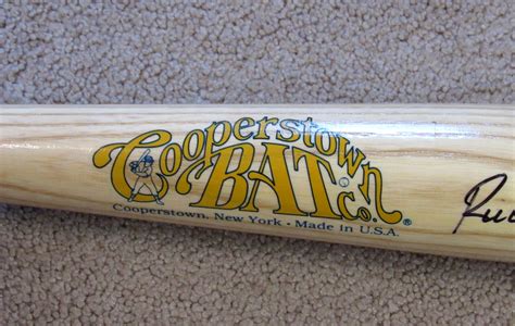 Richie Ashburn Signed Philadelphia Phillies Cooperstown Bat Company Bat