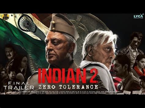 INDIAN 2 Zero Tolerance Movie Kamal Hassan Sidharth Rakul Preet S