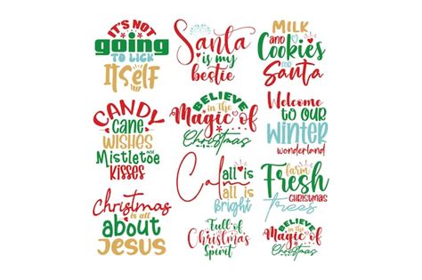 Premium Vector Christmas Svg Bundle