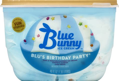 Blue Bunny Blu S Birthday Party Ice Cream Hy Vee Aisles Online Grocery Shopping