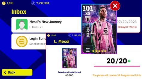 How Many Ratings L Messi New Club Card Max Level Up Training Upgrade