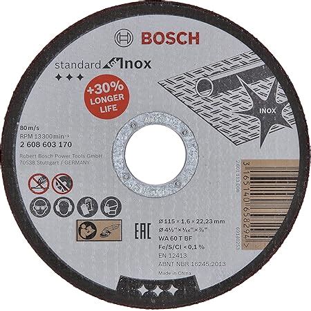 Bosch Professional X Standard For Metal Cutting Disc For Metal