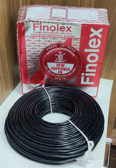 Finolex 6 Sqmm FR PVC Insulated Electrical Cable Wires At Rs 5848 Roll