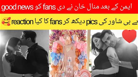 OMGMinal Khan Share Her Baby Shower Pics Minal Khan Confirm