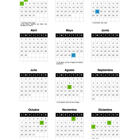 Calendario Laboral Toledo A Comprehensive Guide To Public