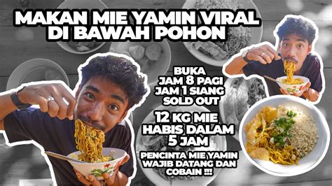 ADEM NYA MAKAN MIE YAMIN DI BAWAH POHON DI JAMIN SEPORSI GA CUKUP