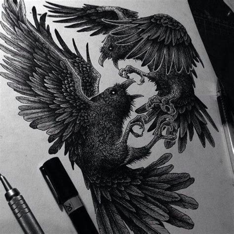 Share More Than 77 Viking Raven Tattoo Designs Latest In Cdgdbentre