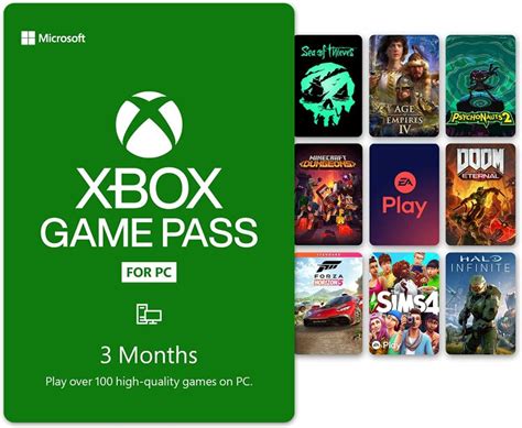 Карта оплаты Xbox Game Pass для ПК на 3 месяца купить, цены в магазине ...
