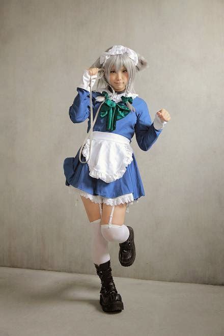 Cosplay Photos In Zip Touhou Project Inu Sakuya Cosplay By Enako