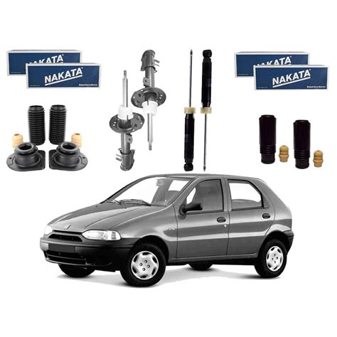 Kit Amortecedor Dianteiro Traseiro Nakata Original Fiat Palio 1 0 1 5 1 6 1996 A 2000 Submarino