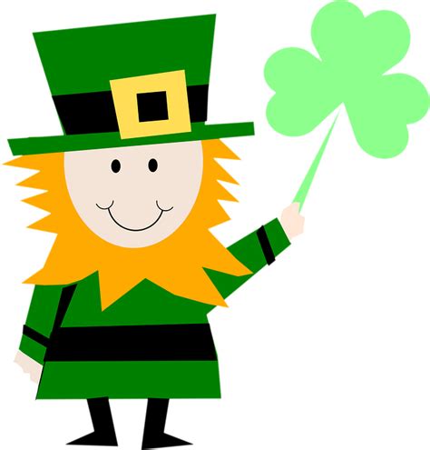 Free Vector Graphic Man Character Shamrock March Free Image On