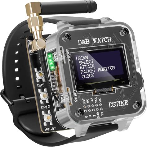 Seamuing Dstike Wifi Deauther Watch V Bad Usb Watch Esp