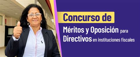 Concurso méritos oposición directivos instituciones fiscales