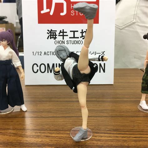 Hon Studio Naked Female Body Action Figure Figma Hentai Goblin